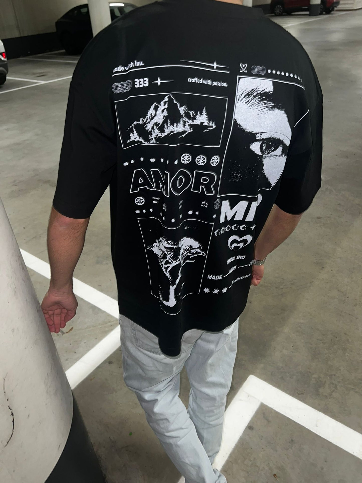 Vista Amor Oversized Unisex T-shirt