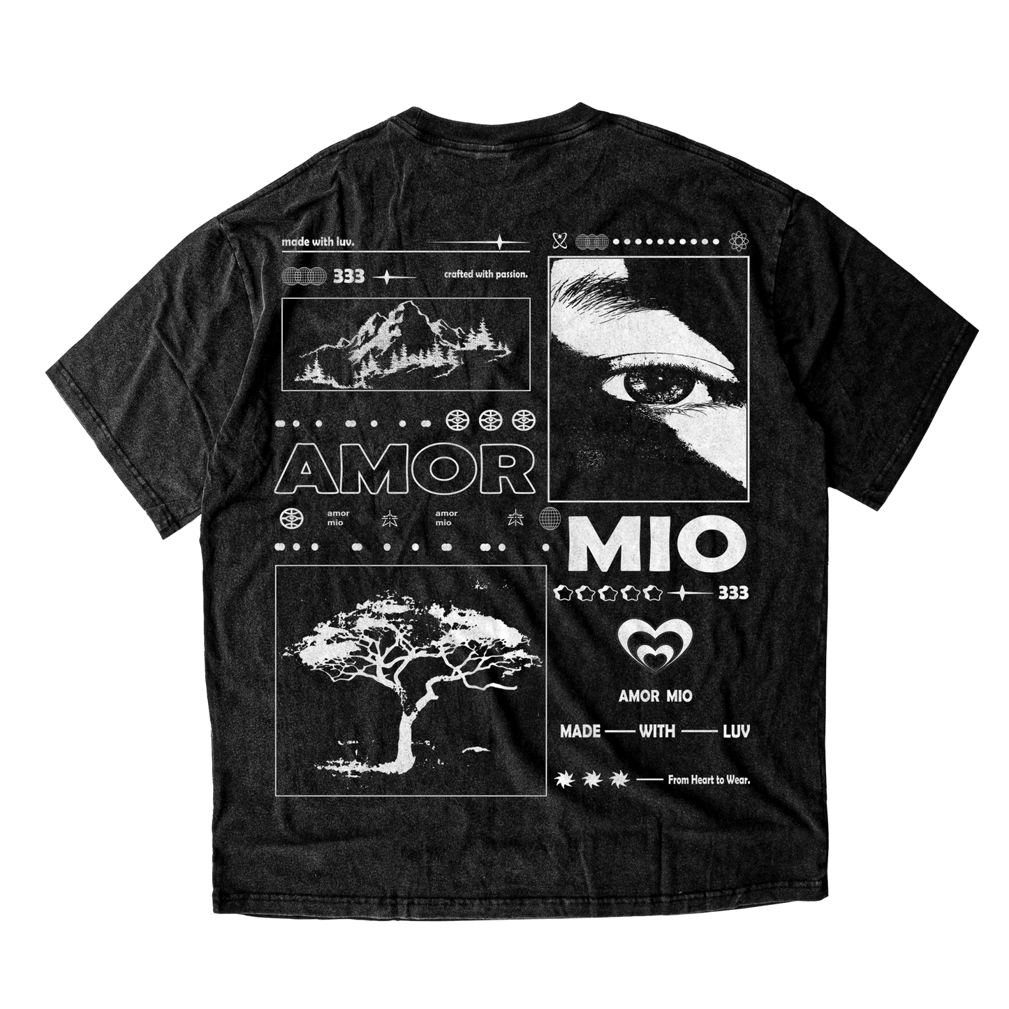 Vista Amor Oversized Unisex T-shirt